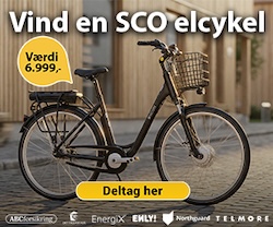 Velkomstbonus op til 1.000 kr. i kontanter Vind en SCO Elcykel